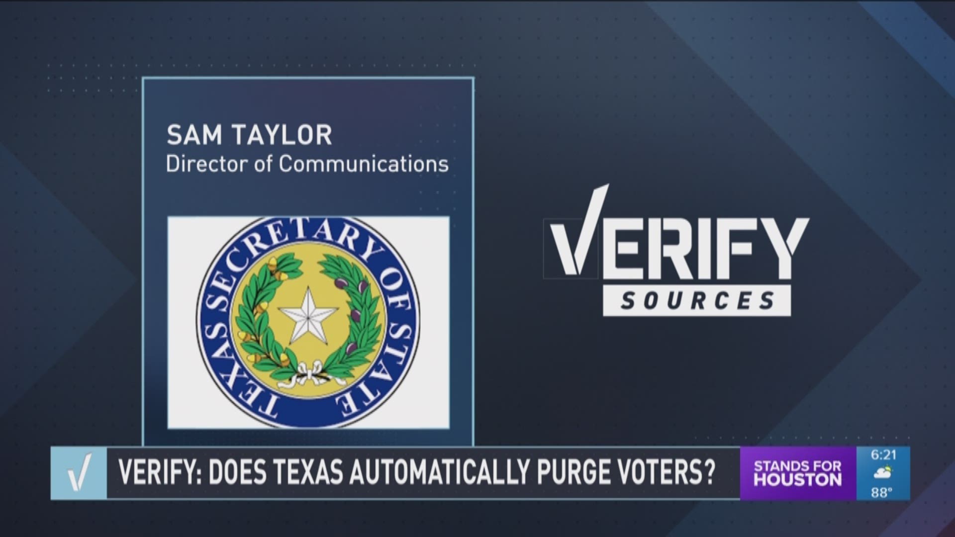 Does Texas automatically purge voter rolls? Our Verify team takes a look.