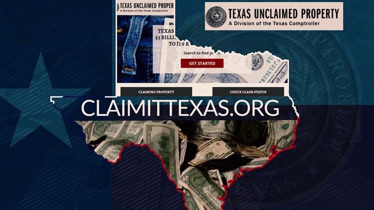 You may have free money waiting for you! How Texans can check for unclaimed property