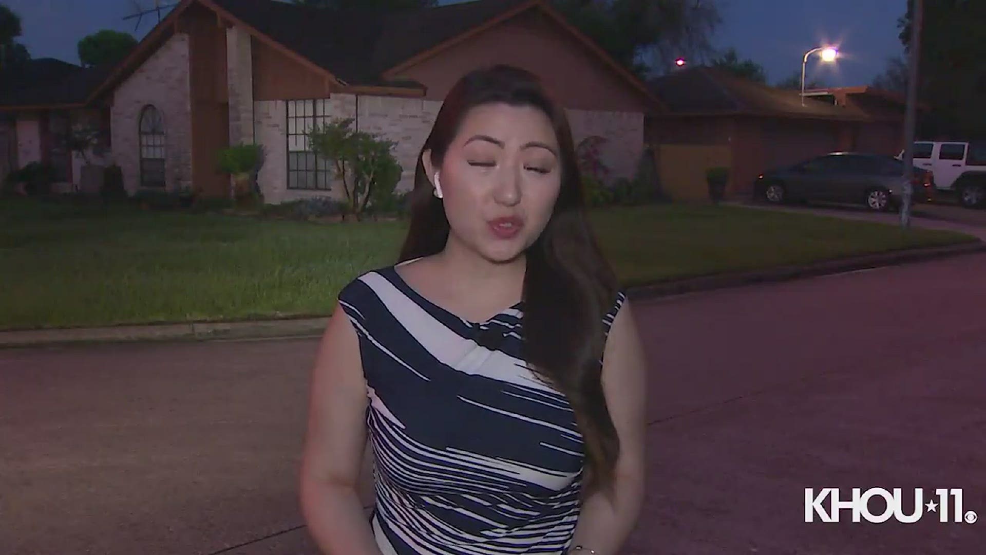 KHOU 11's Michelle Choi reports from N Harris County