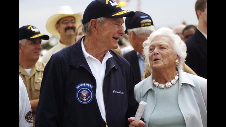 barbara bush remembered as gracious, gregarious, graceful