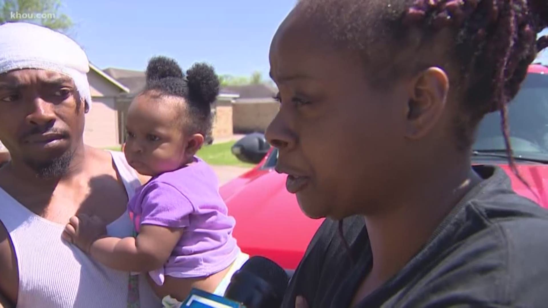 A hostage situation in south Houston is over after a tense standoff that lasted more than six hours. 

A baby and four adults are safe and the suspect is in custody.

Police credit the hostages with "taking control" of the situation when the gunman put his weapon down.