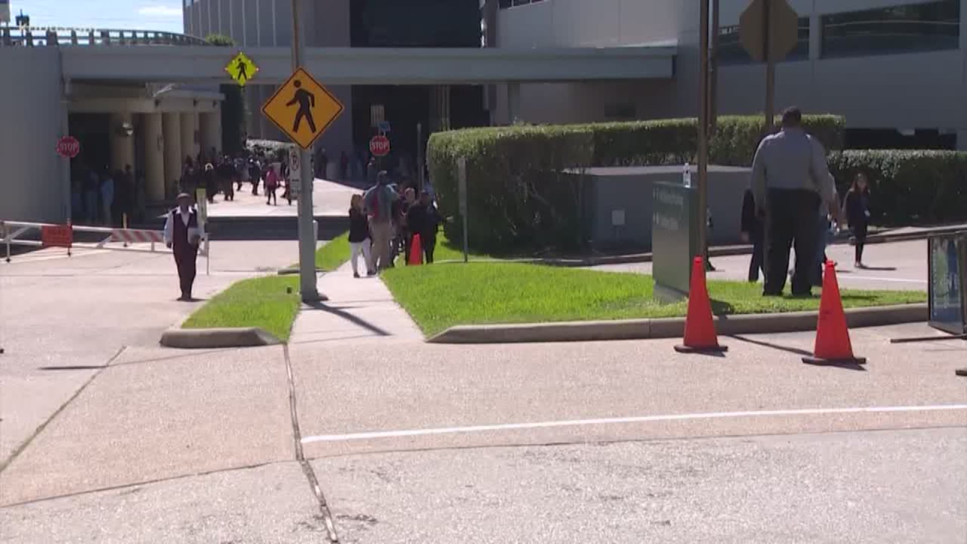 Houston Police are investigating a possible threat at Lakewood Church.