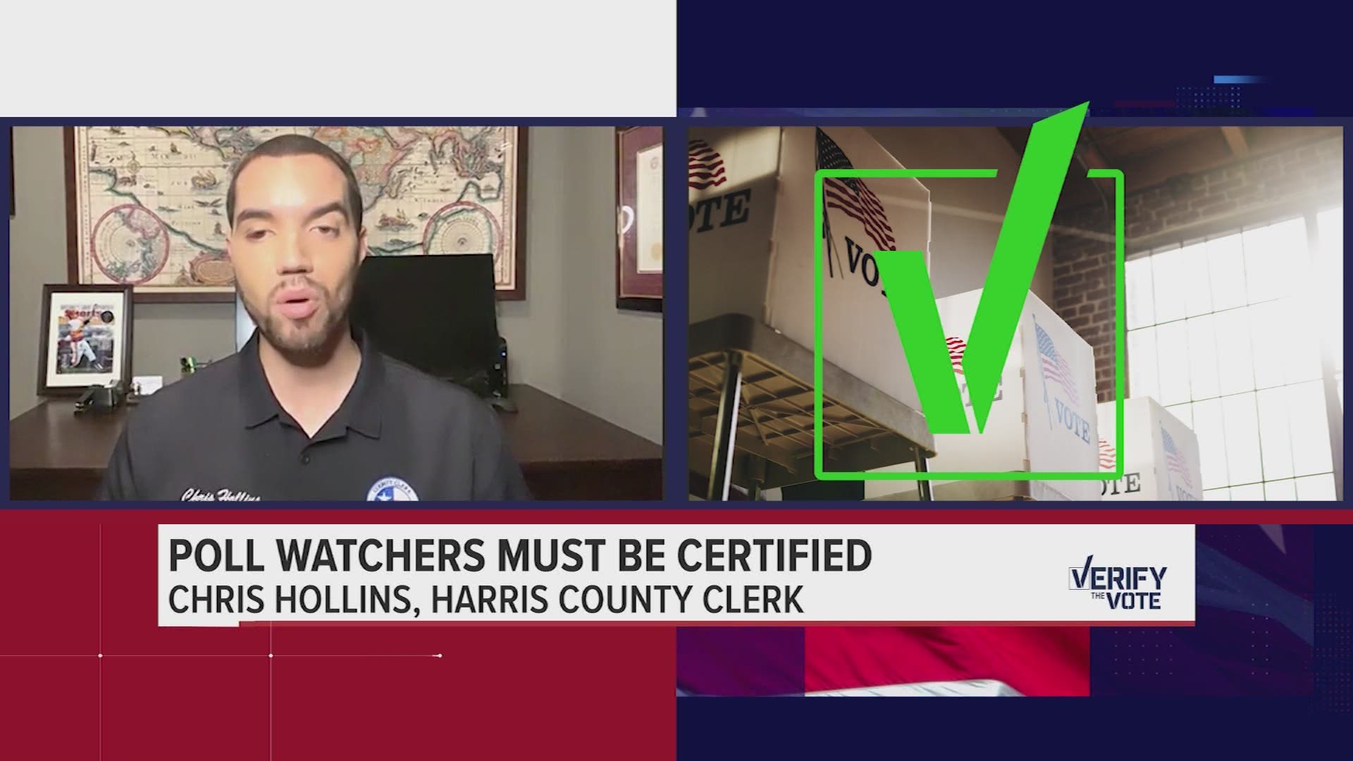 The VERIFY team got answers to your questions about the rules they must follow from Harris County Clerk Chris Hollins.