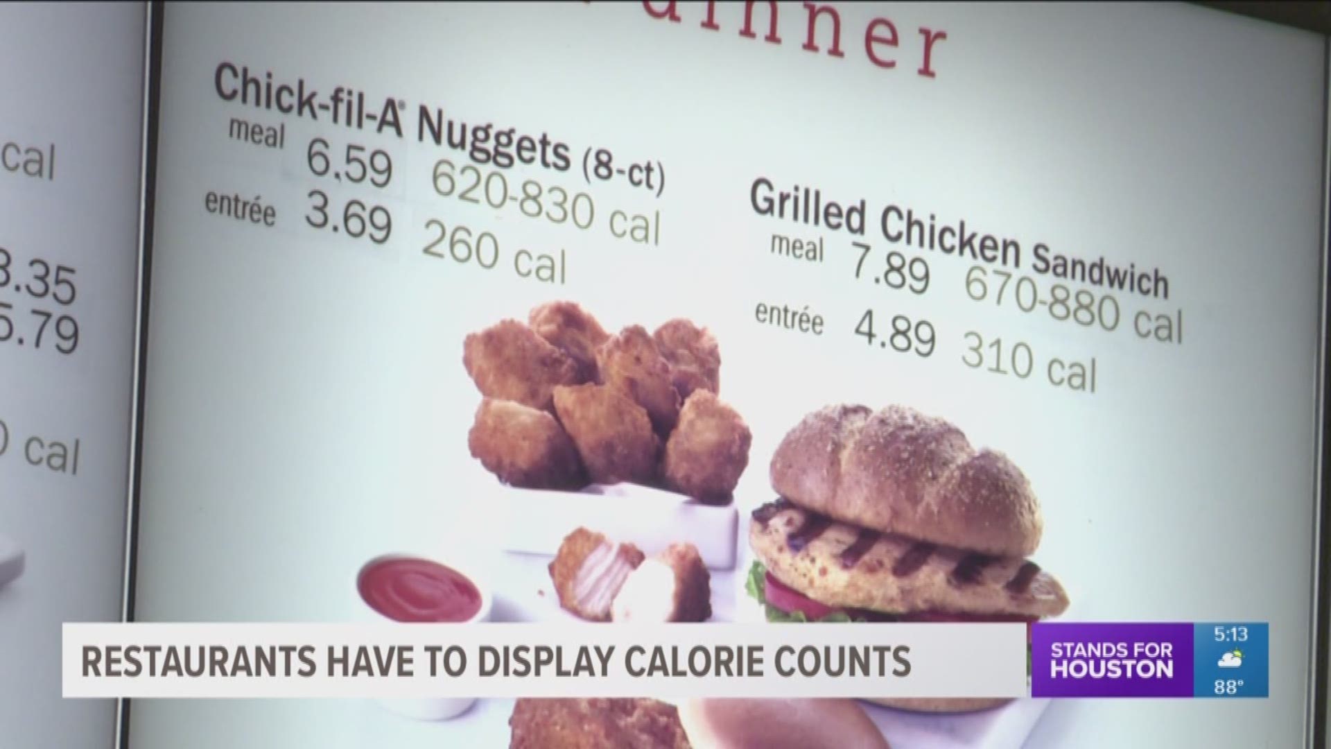 An Obama-era regulation went into effect this week that requires all chain restaurants to prominently display calorie counts on their menus.