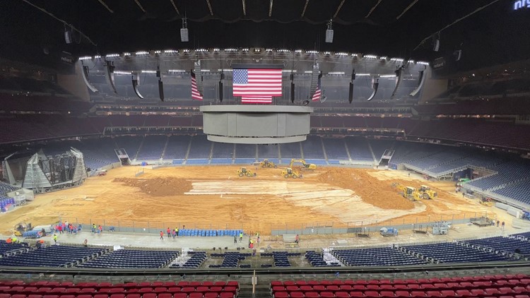 NRG Stadium begins transition from RodeoHouston to Final Four overnight
