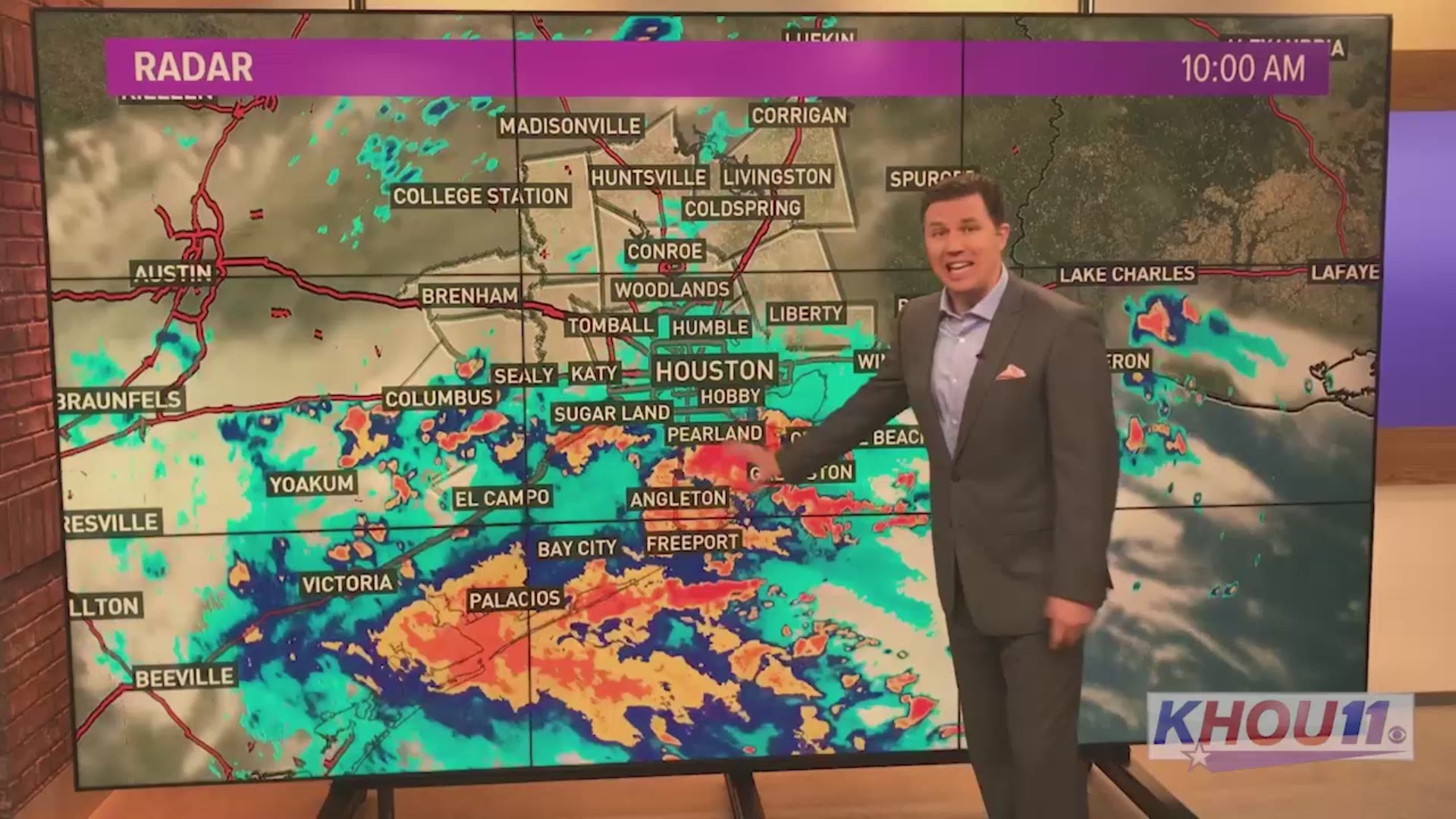 KHOU 11 Meteorologist Brooks Garner has the latest on Houston's rainy forecast and the possibility of tropical activity in the Gulf of Mexico.