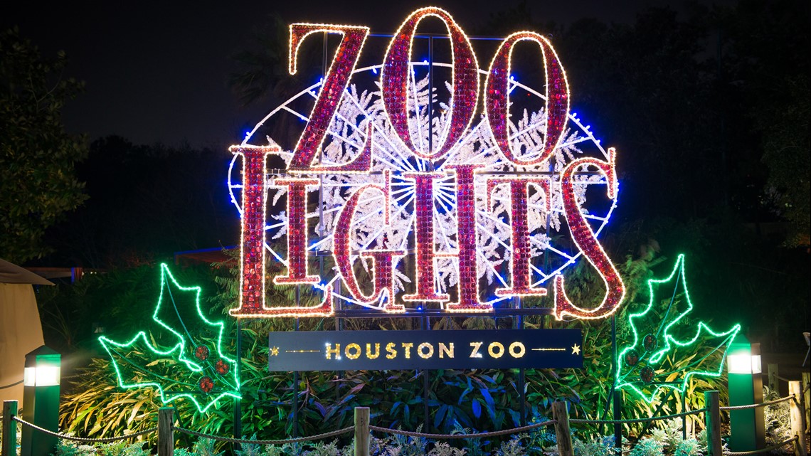 Houston Zoo Lights 2019 starts Nov. 23