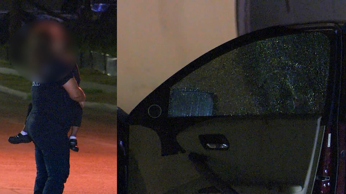 Mother killed in Houston shooting with toddler in back seat