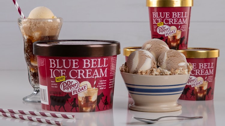 A Waco dream: Blue Bell announces new Dr Pepper Float flavored ice cream