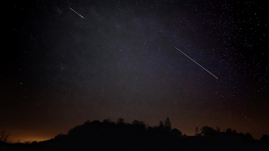 Meteor shower over Central Texas next week