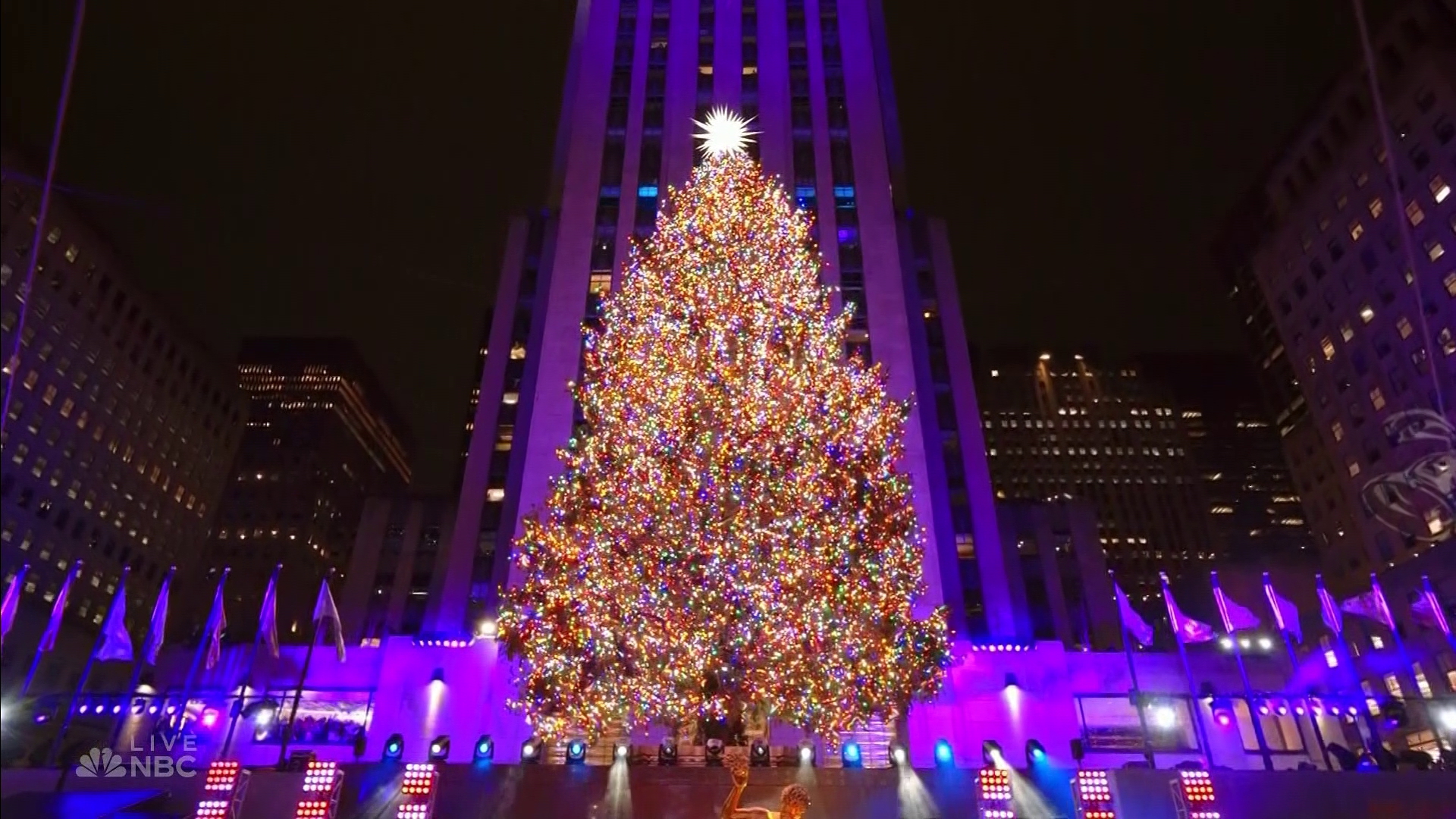 Here's an NBC-provided stream overlooking the world-famous Rockefeller Plaza in New York to give your holiday season a festive touch.