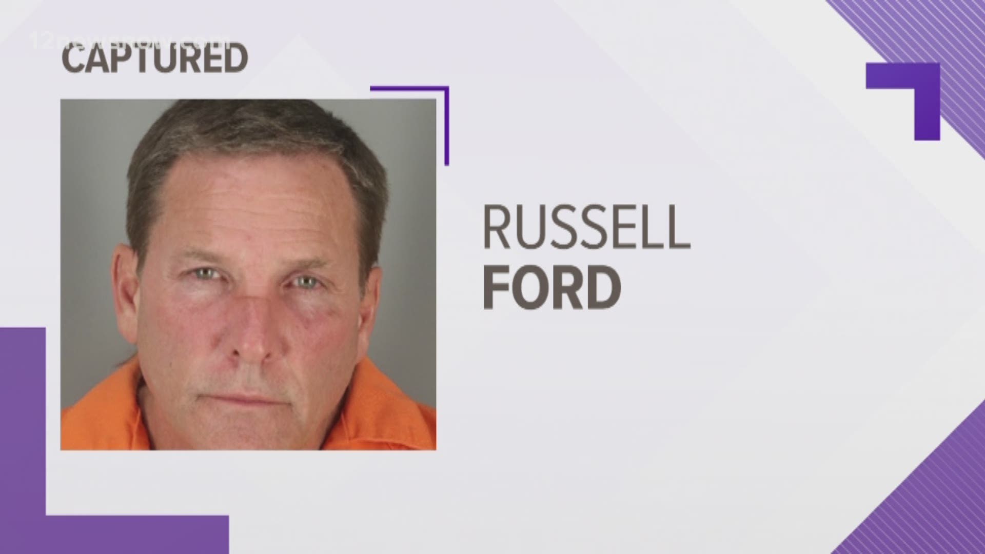 One of the top 10 Most Wanted Sex Offenders in Texas was arrested in Beaumont last week.  Russell Scott Ford, 57, was taken into custody Monday, Dec. 2, 2019.