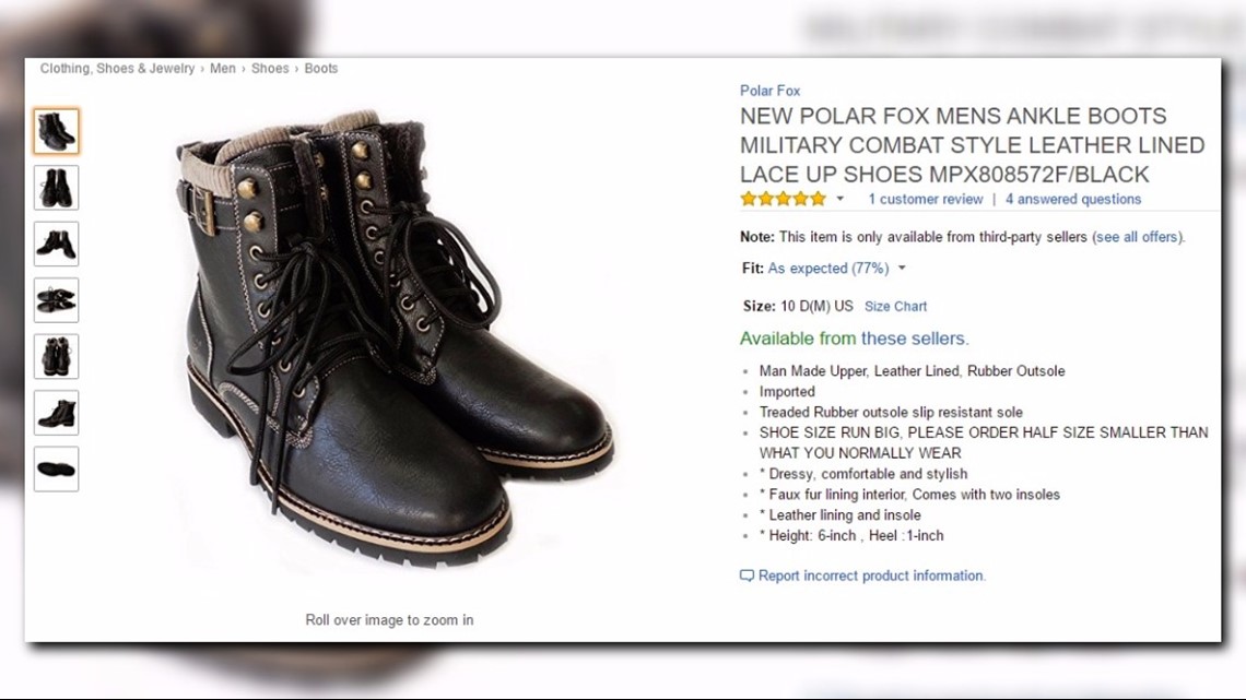 Boots recalled after customer finds swastikas on soles | kcentv.com
