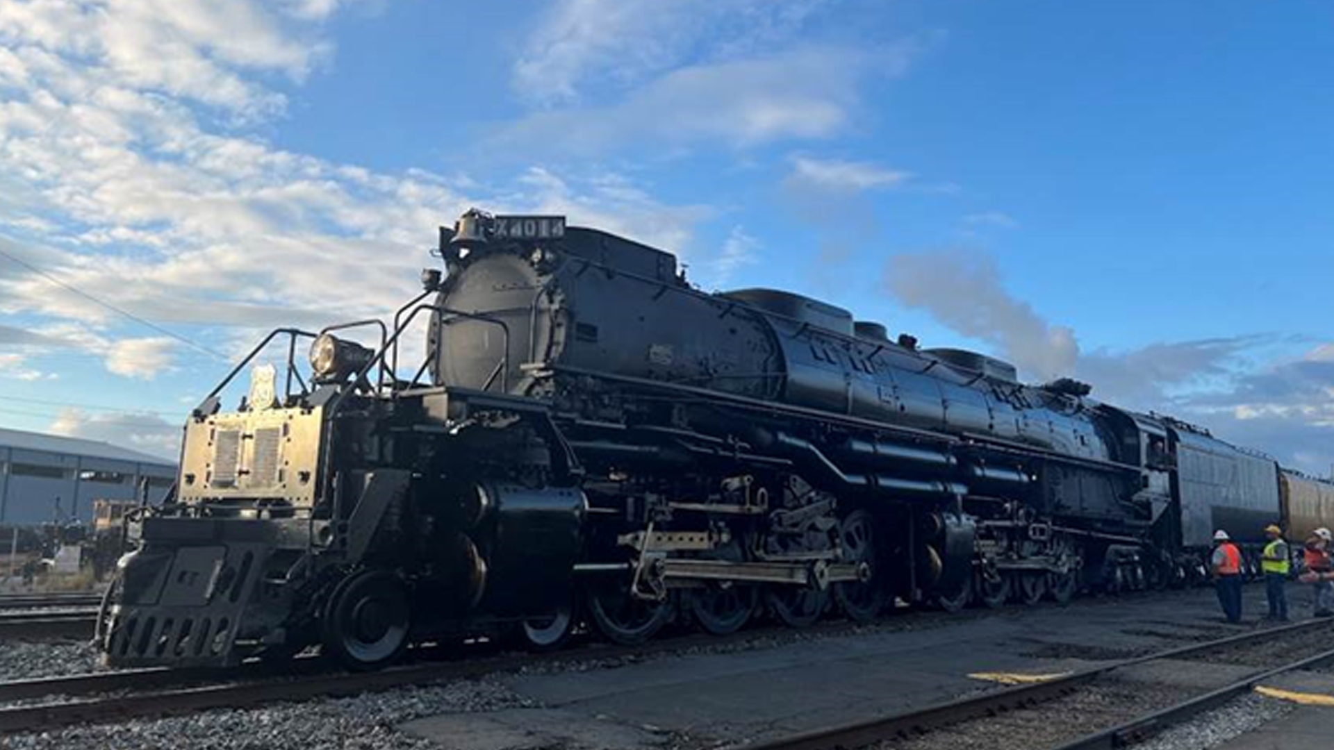 Big Boy No. 4014 is the last of its kind still in operation, and is the largest steam locomotive in the world.