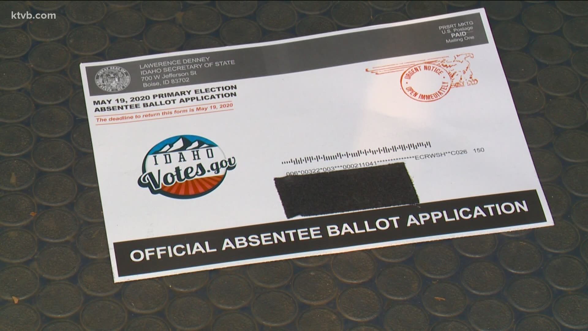 Absentee ballots go out in the mail to Ada County voters