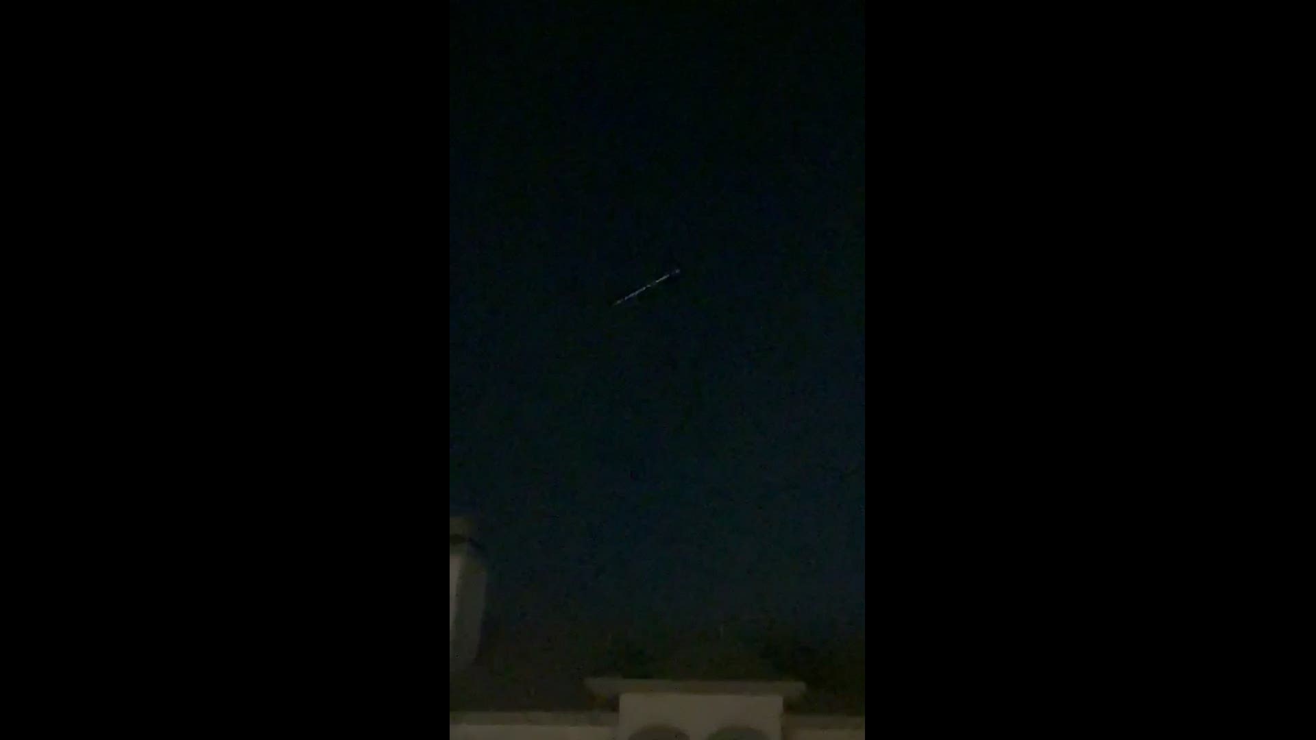 Lights were spotted trailing over Austin April 7, and it's believed they were Starlink satellites from Elon Musk's SpaceX. Lisa Kiehl sent this video to KVUE.