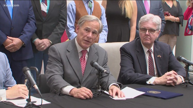 How does Governor Abbott plan to 'eliminate all rapists' across Texas?