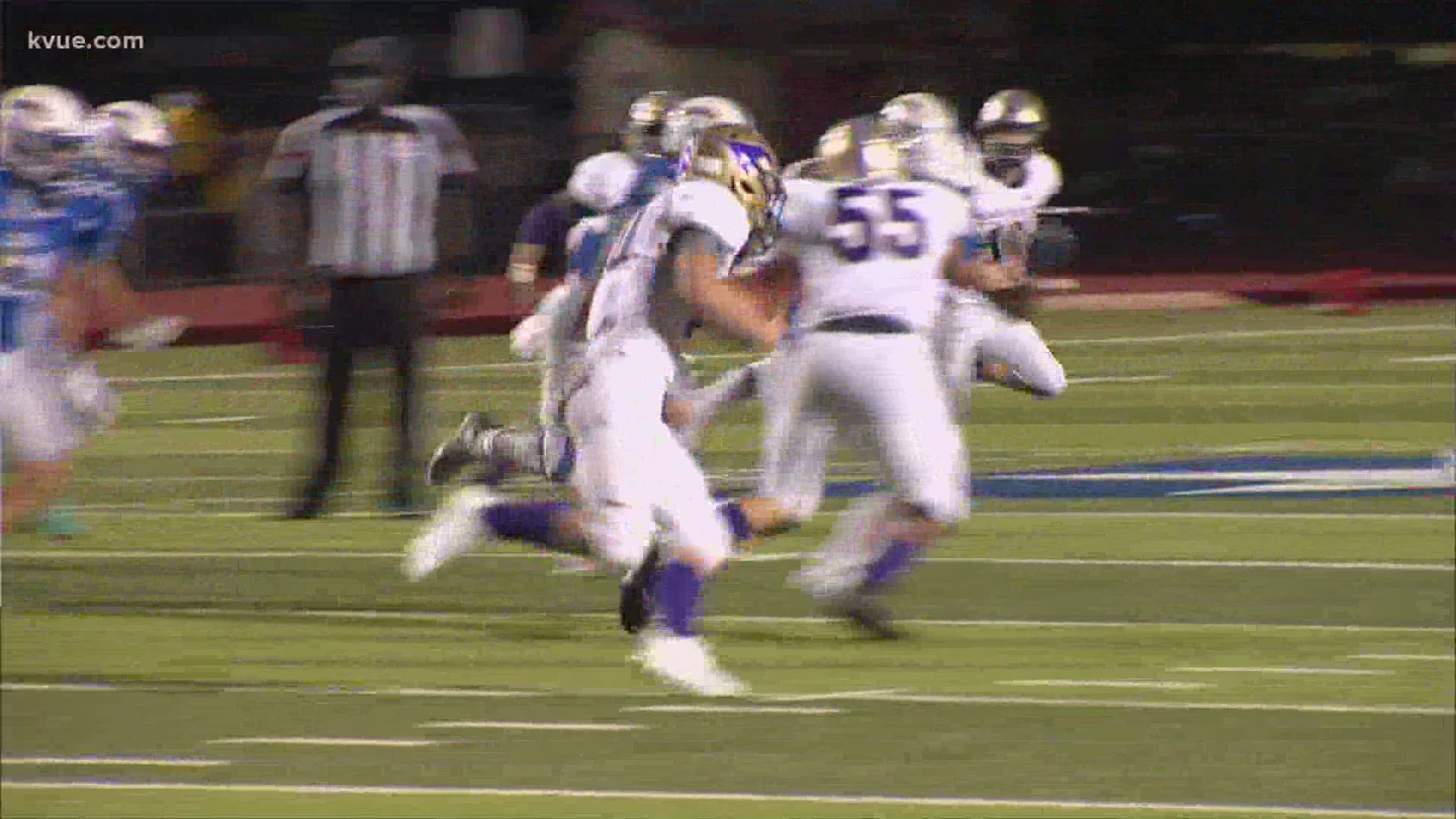 The Marble Falls Mustangs and Liberty Hill Panthers matchup is KVUE's Game of the Week!