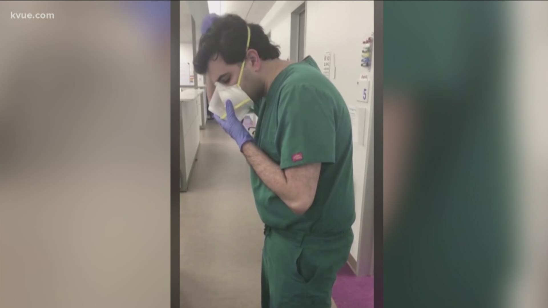 A Texas physician said reusing PPE has become an everyday occurrence when it shouldn't be.