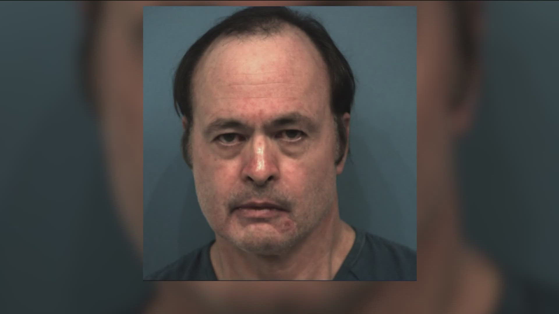 Steven Aldrich, 66, was taken into custody and has been booked on a charge of possessing "components of explosives."