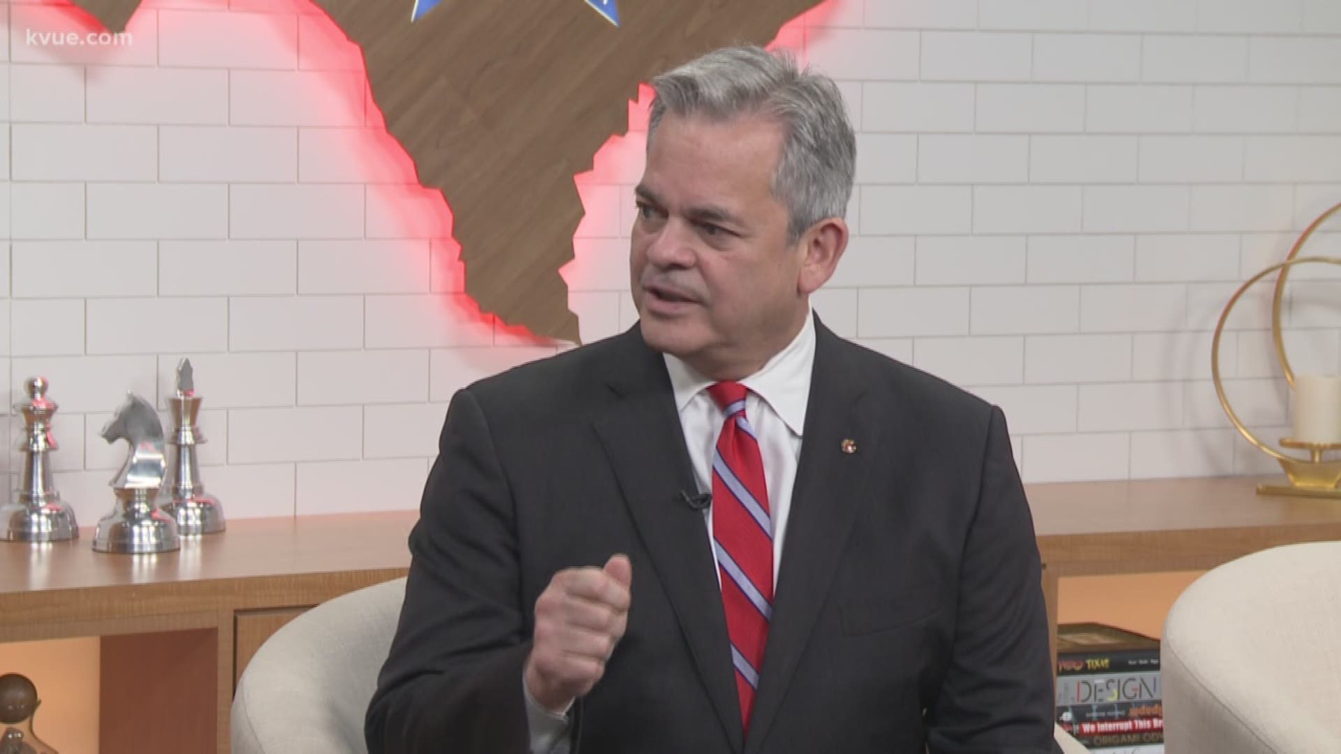 Austin Mayor Steve Adler joined KVUE for his weekly visit to discuss Gov. Abbott's recent remarks on the council's vote to allow the homeless to set up tents or camps in Austin.