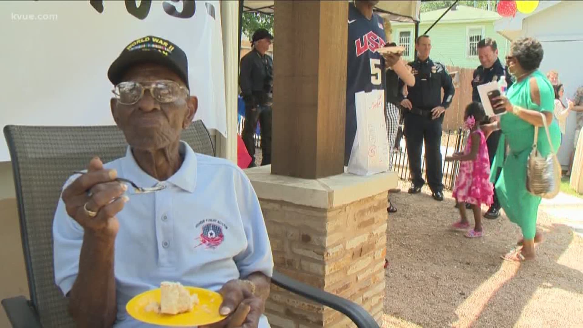 He stole the hearts of Central Texans and now Richard Overton's East Austin home will be a historic landmark.