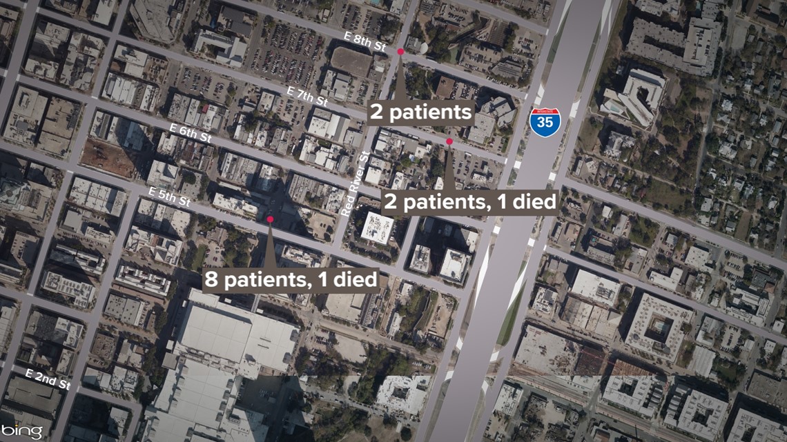 Series of overdoses reported in Downtown Austin - Vimarsana News