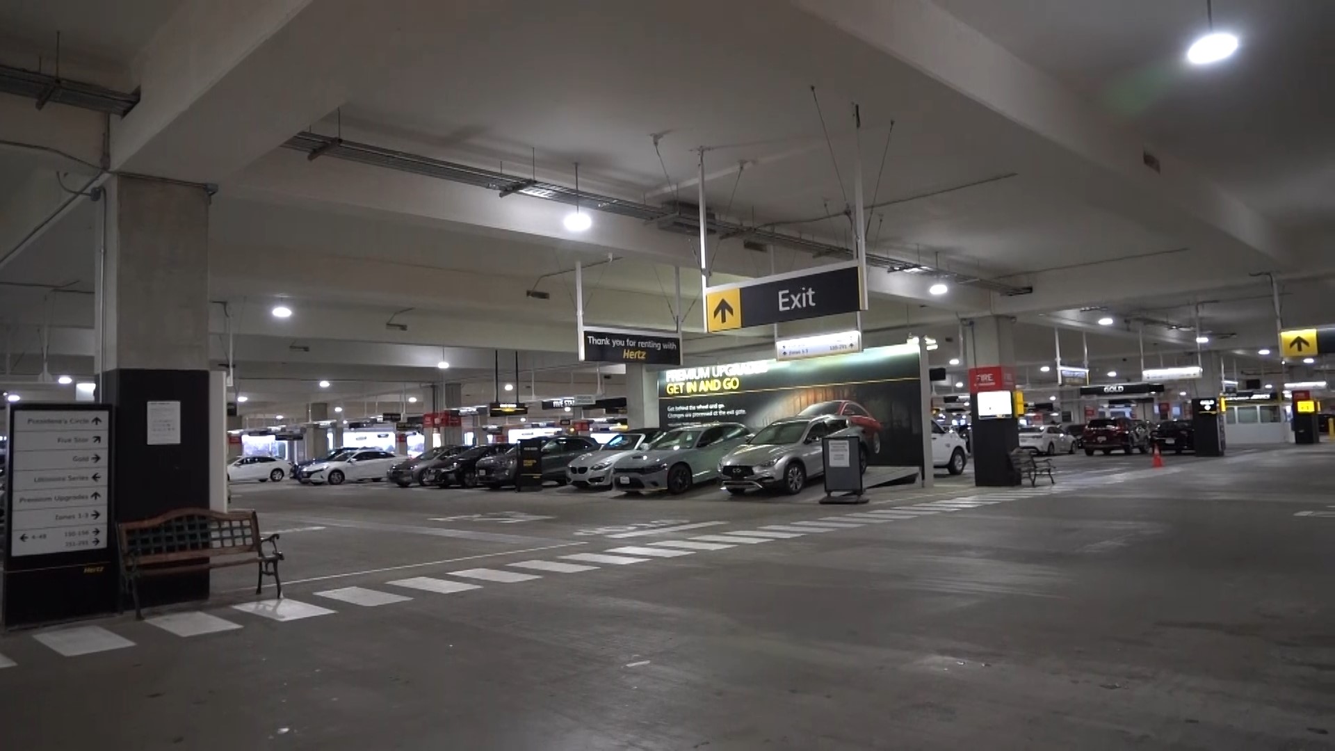 The airport recently updated its parking system to allow travelers the ability to hold a spot in any of the airport's lots or garages.