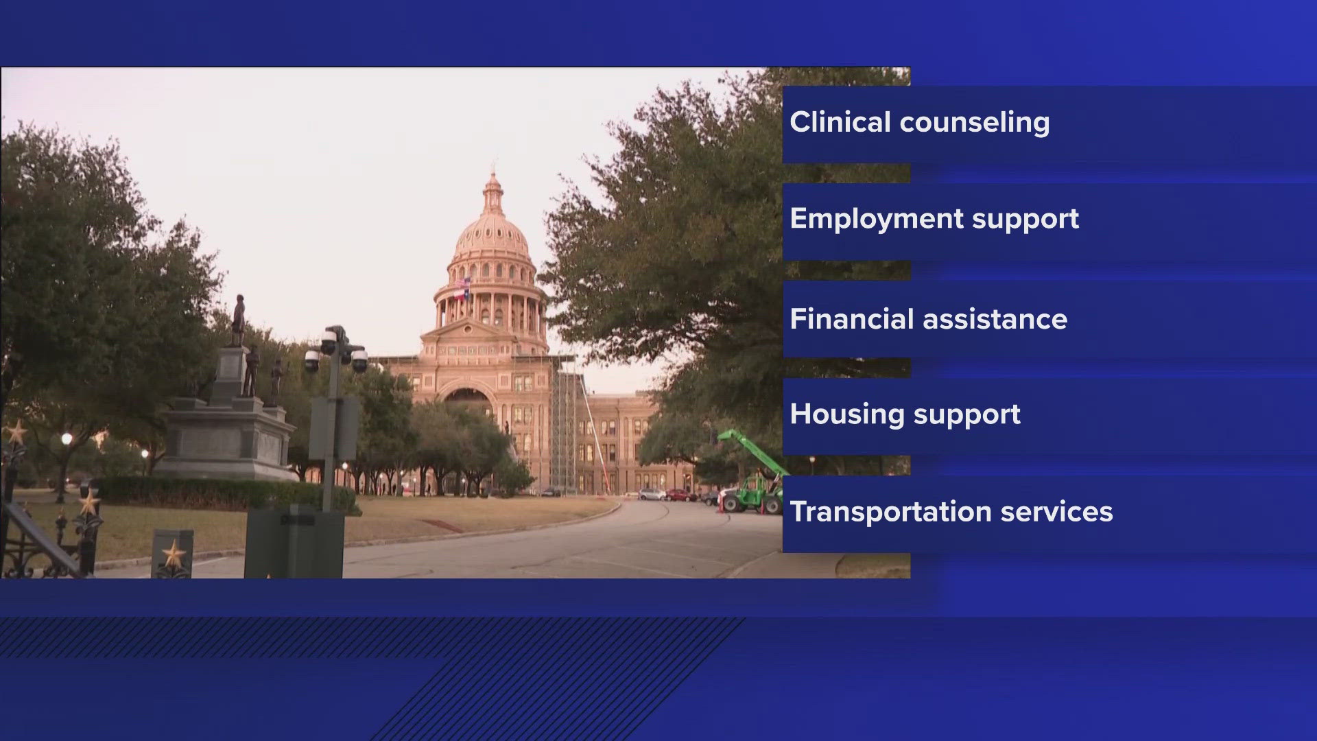 Gov. Abbott announced $44 million for 181 veteran nonprofits and government organizations across Texas.