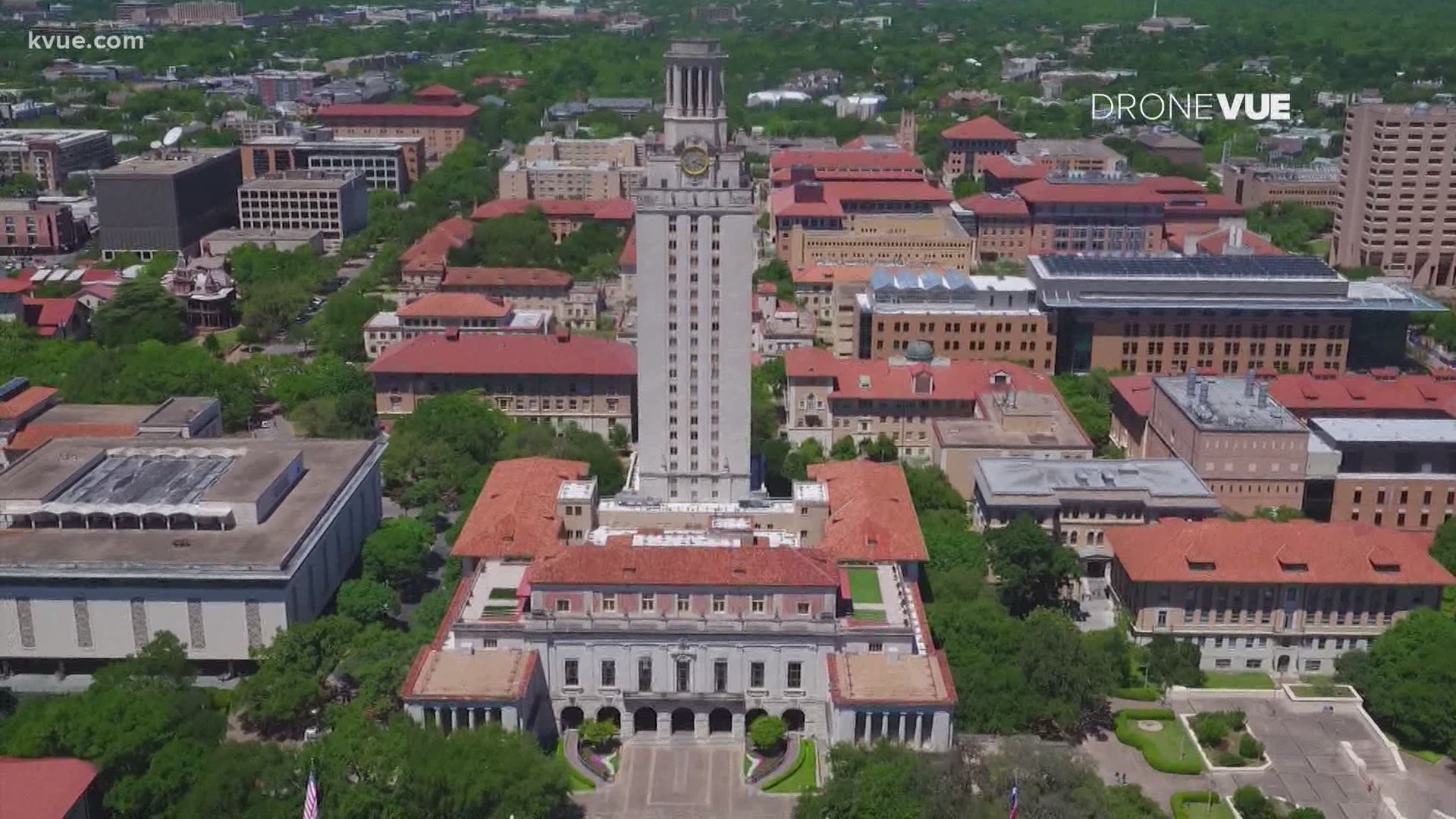 The student claims the online learning options offered by the University of Texas are inferior to the "in-person, hands-on" education she and others paid for.