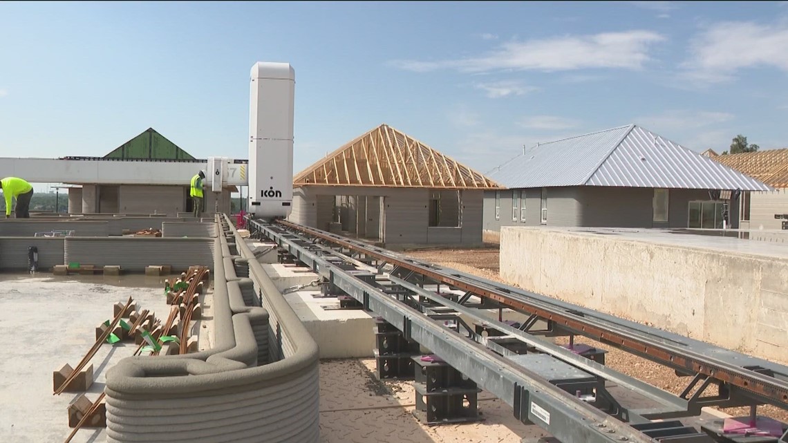 3D-printed homes for sale in Georgetown's Wolf Ranch neighborhood - Vimarsana News