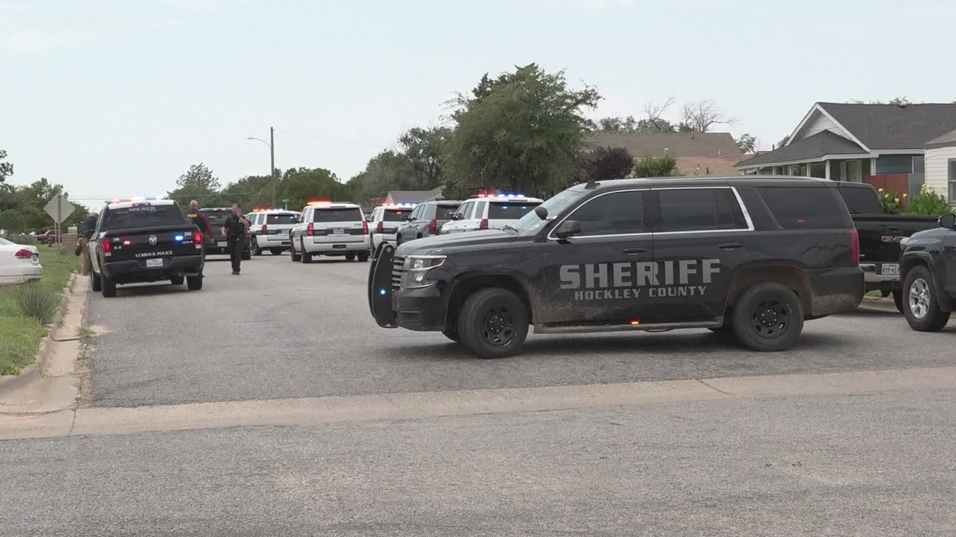 The Levelland police chief says it all started with a traffic stop earlier in the day.