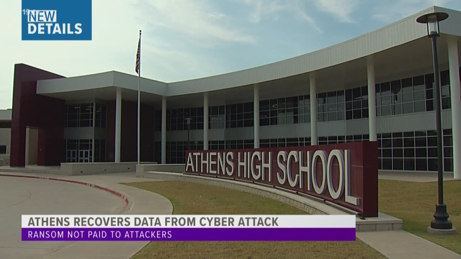 The district said no one's personal data was compromised in the attack.