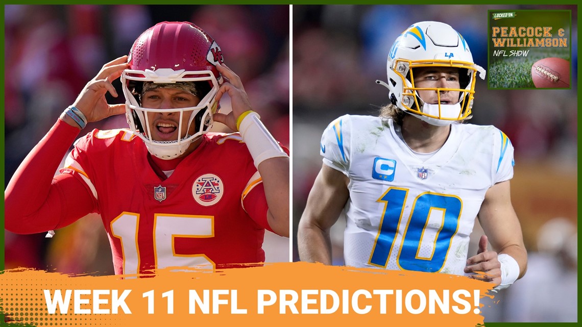 NFL predictions for Week 11: Cowboys-Vikings, Chiefs-Chargers