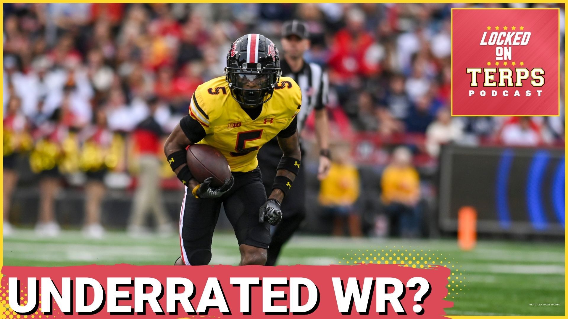Tre Moore talks about the Terps receiving room and why it's one of the most underrated in the Big 10.