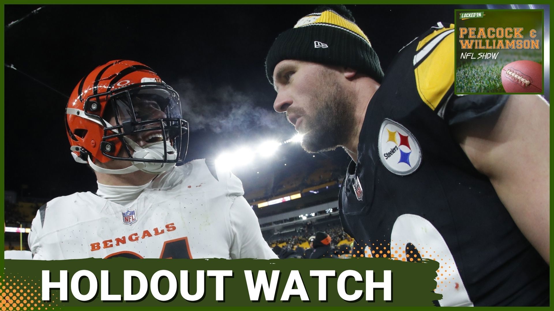 Mandatory minicamps are open around the NFL, yet some bug names aren't reporting like TJ Watt, Trey Hendrickson, Shemar Stewart, Terry McLaurin and Jalen Ramsey.