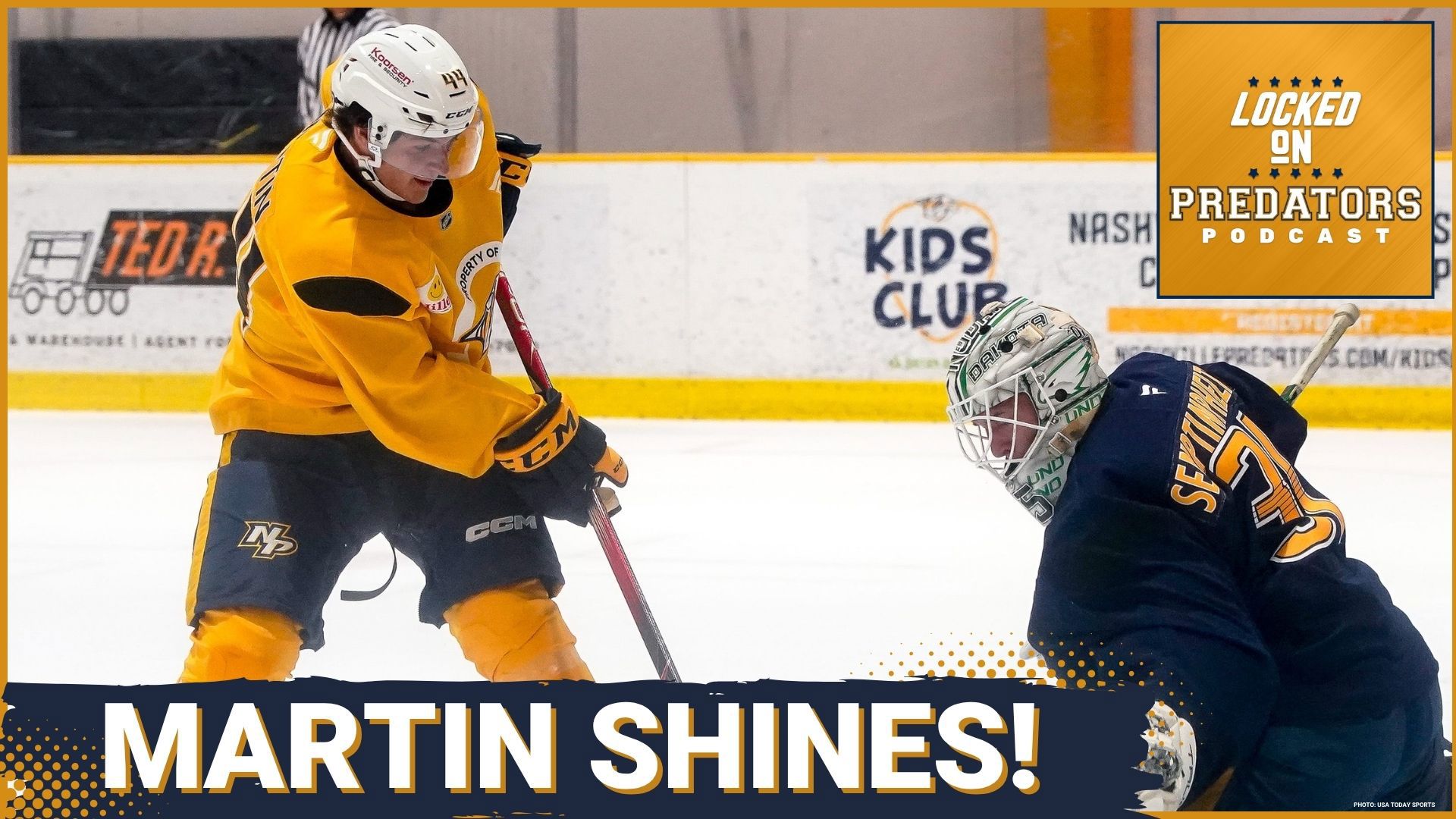 Nashville Predators' prospect pool shines at development camp and fifth overall pick Brady Martin shows why his selection isn't just about "culture".