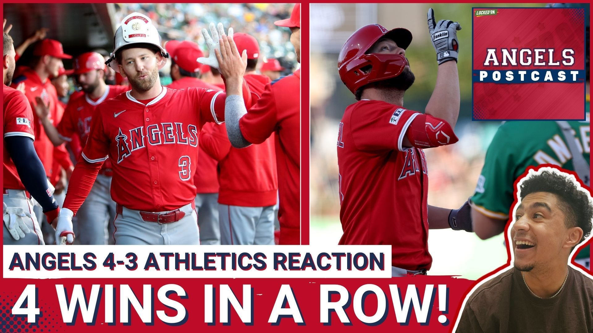 Thanks to HRs from Nolan Schanuel and Taylor Ward, a solid Jose Soriano start, and the rare perfect bullpen outing, the Halos followed the Dodgers sweep with a win!