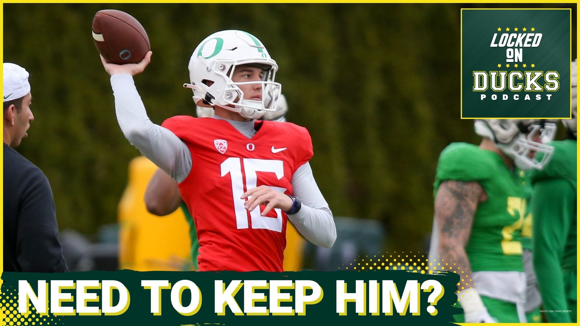 Oregon 3rd-year QB Austin Novosad is likely going to be the Ducks' backup to Dante Moore in 2025. With the portal opening on Wednesday, he needs to stay out of it.