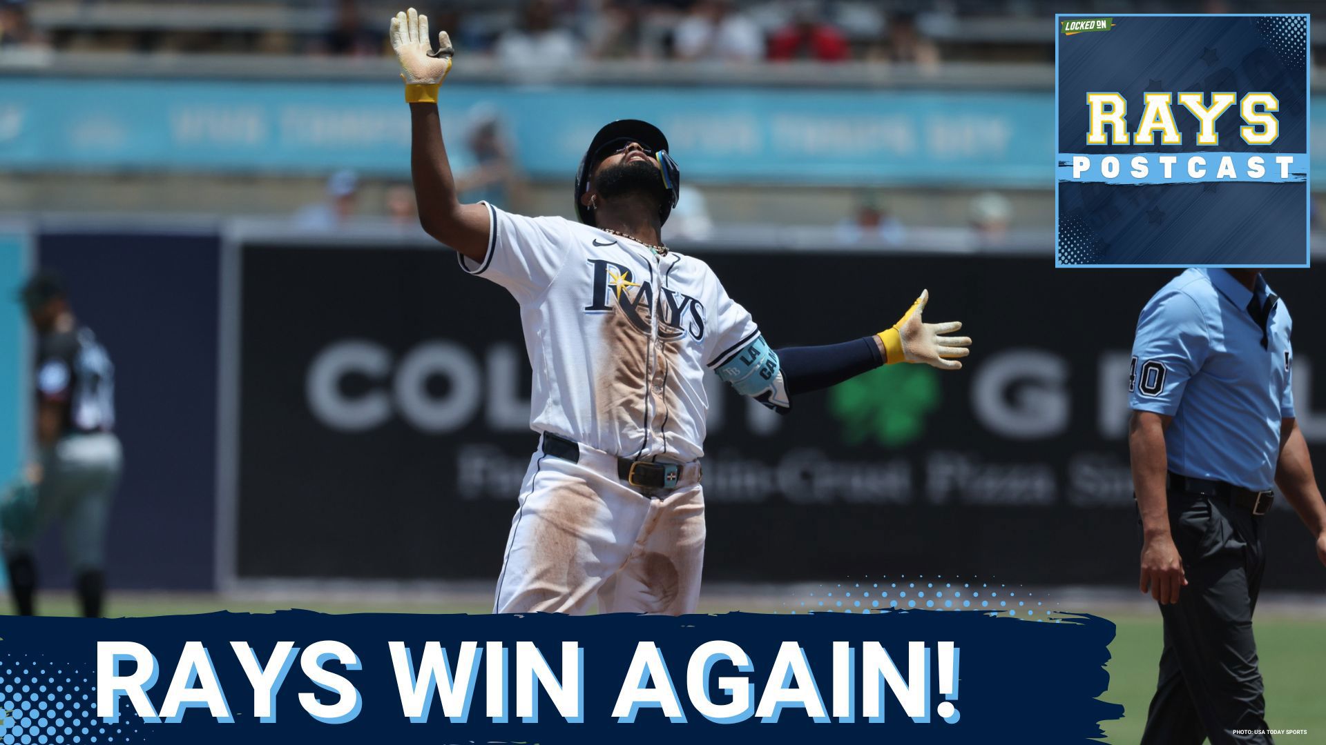 The Rays win their 4th straight game beating the Marlins 4-3.