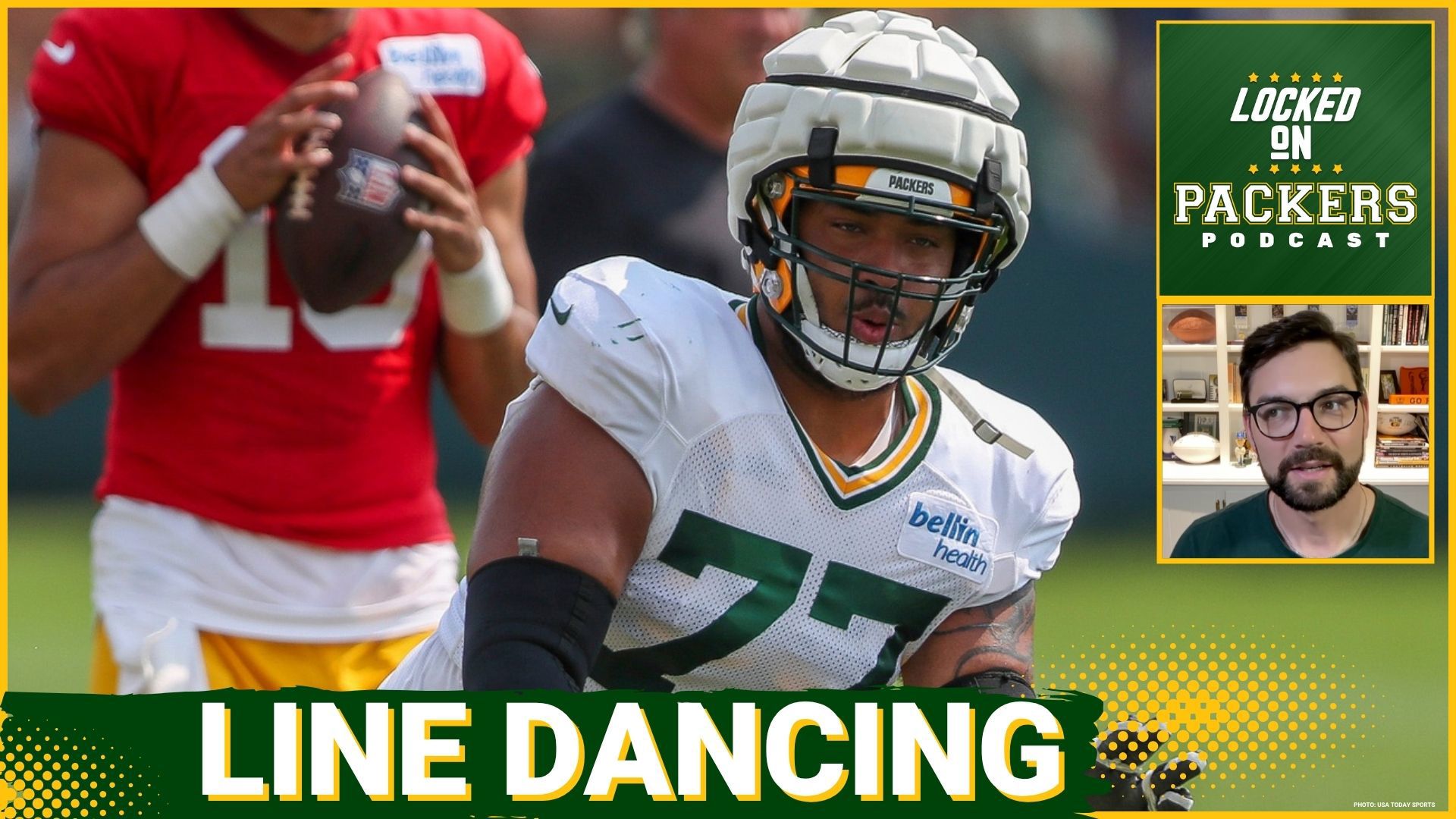 As OTAs start, the Packers aren't sure who their starting five will be along the offensive line, and if the shuffling on Day 1 is any indication, we won't know soon.