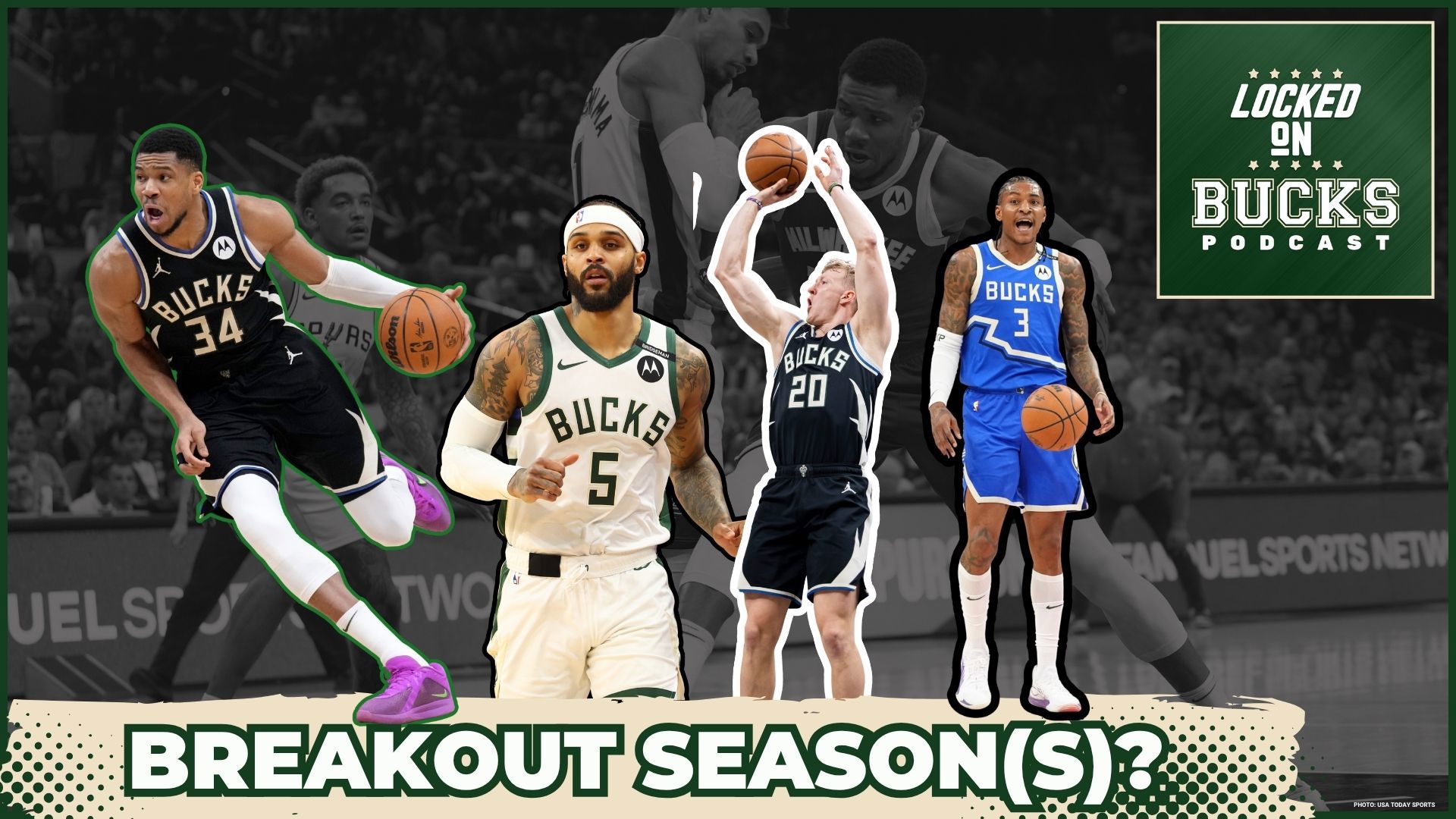 The Bucks' roster changes suggest Giannis could be an MVP candidate. Analysts discuss potential second-leading scorers and Giannis's likely stats
