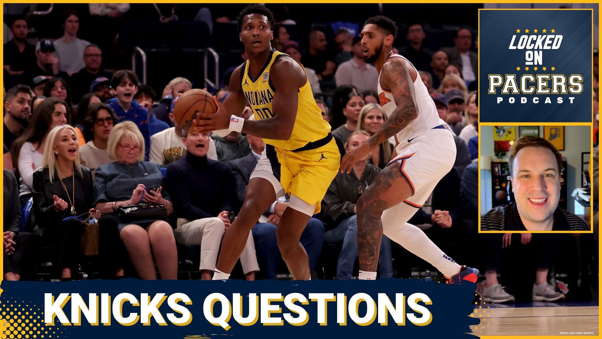 The Indiana Pacers and New York Knicks kick off their Eastern Conference Finals series this week. What big questions stand out about the series? Tony East dives in.