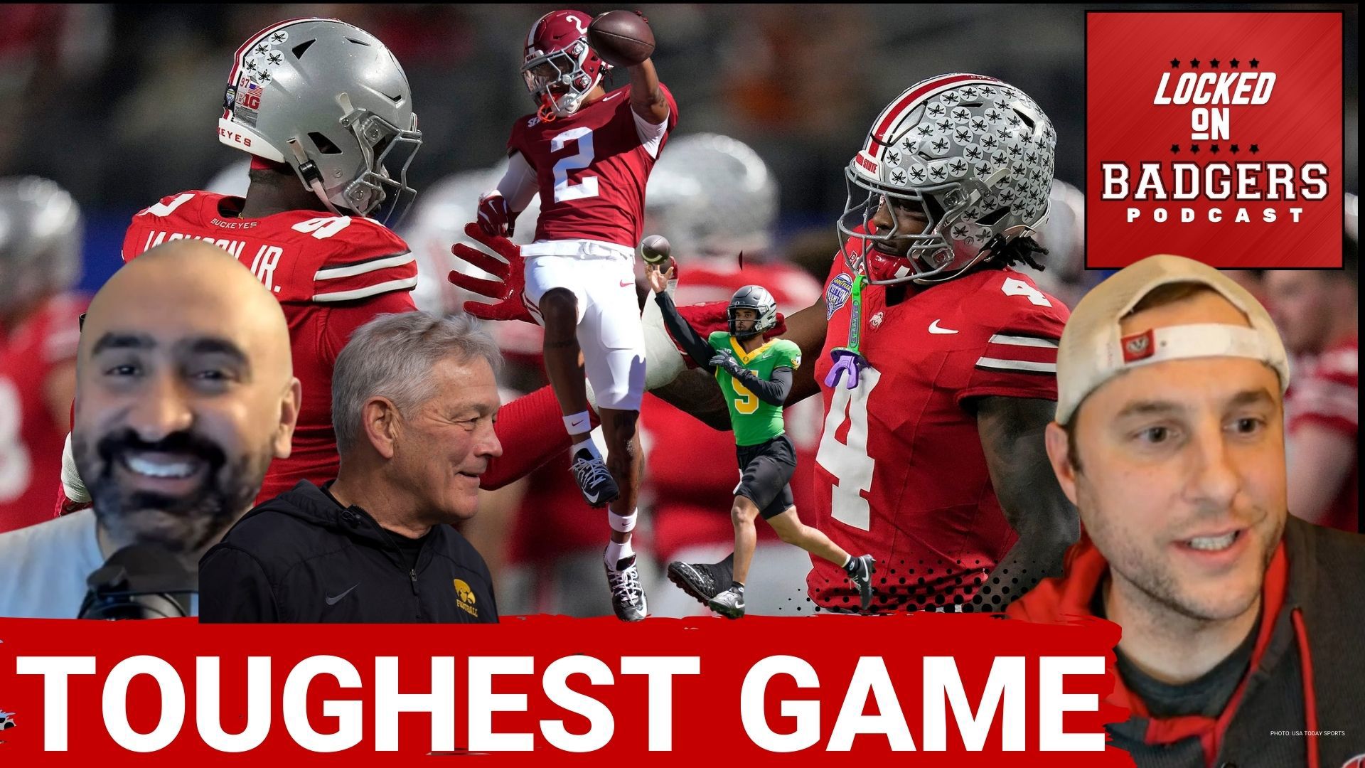 BRUTAL: Wisconsin Badgers football has a BRUTAL schedule in 25 | Which are the hardest games?