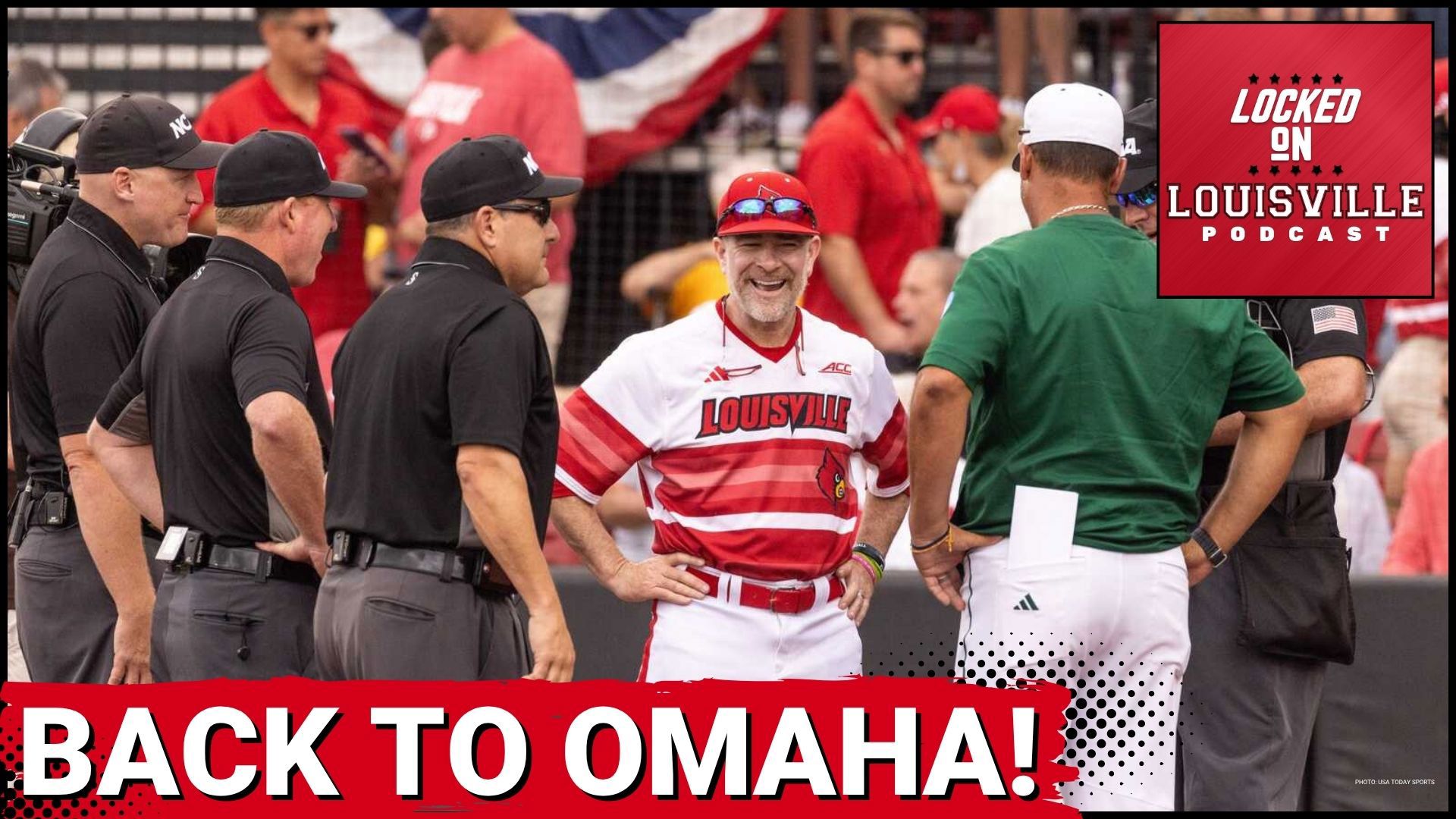 The Louisville Cardinals baseball team is headed back to Omaha for the College World Series, ending a six-year drought.