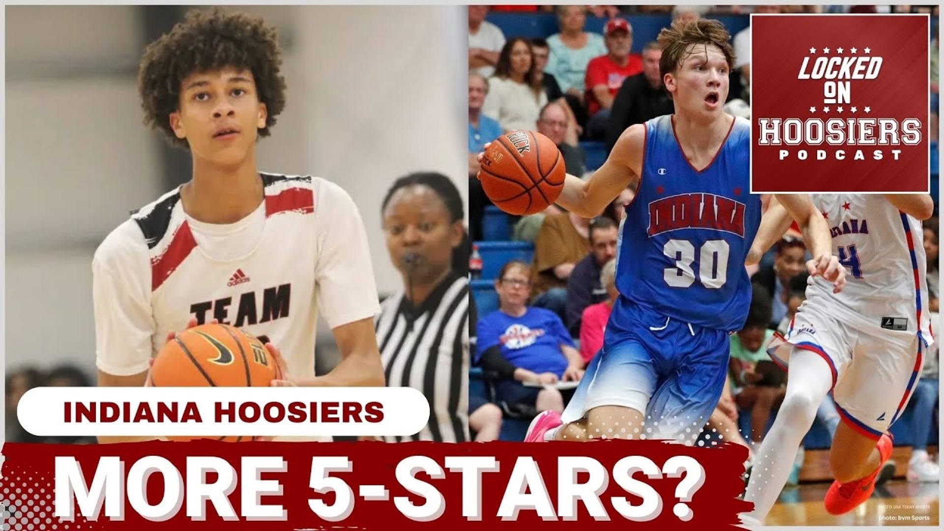 Are the Indiana Hoosiers basketball team setting the stage for a recruiting coup in 2025?