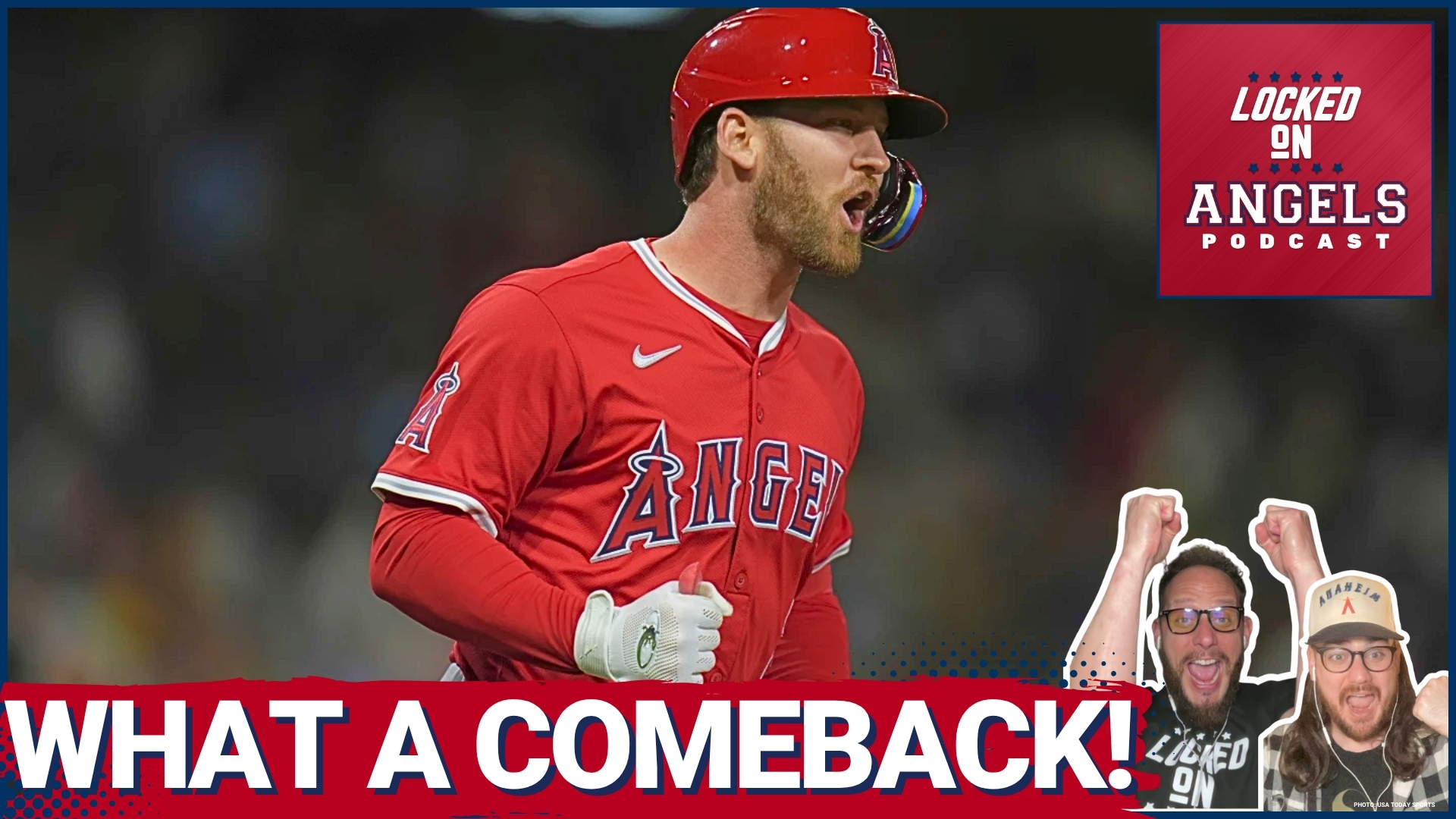 How were the Los Angeles Angels able to mount a HUGE comeback versus the San Diego Padres?