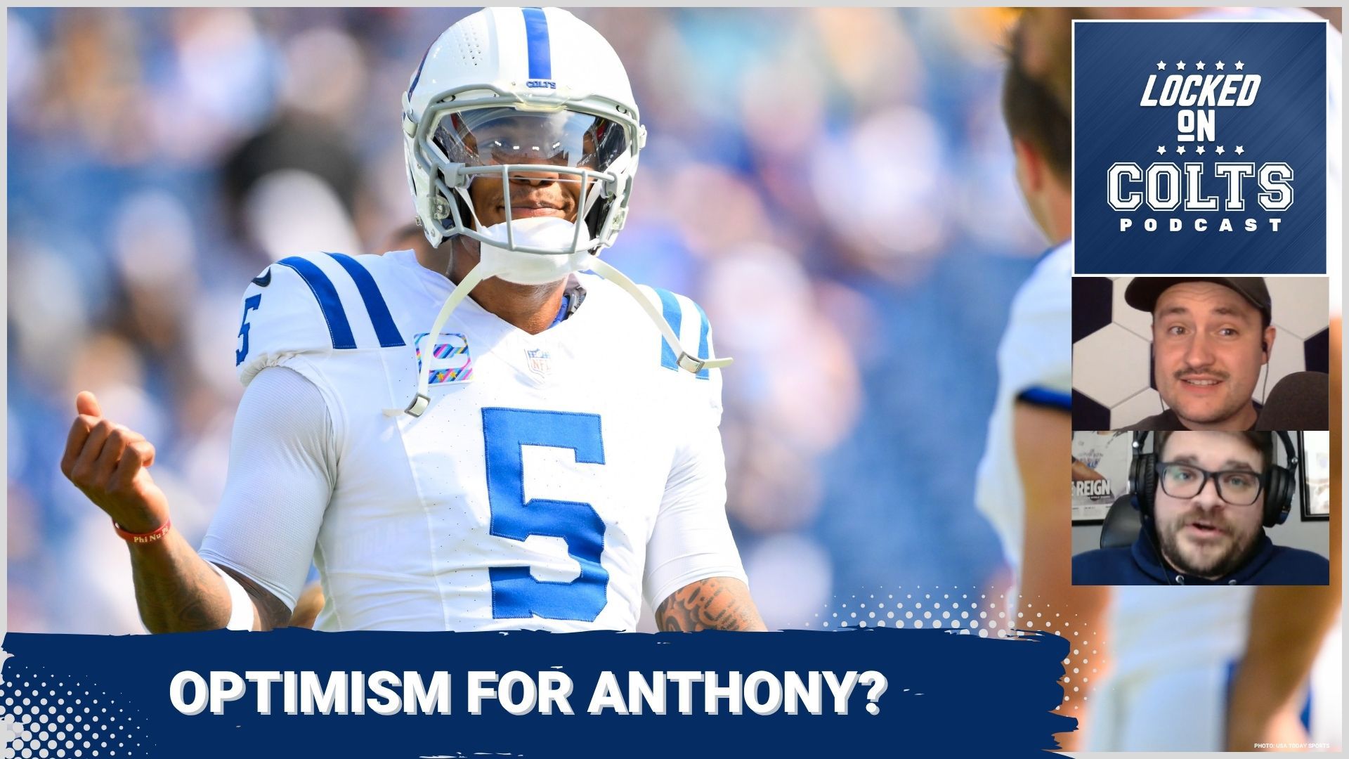 Get the latest on Indianapolis Colts QB Anthony Richardson's shoulder injury, expectations for his return, and how things look currently with Daniel Jones as QB1.