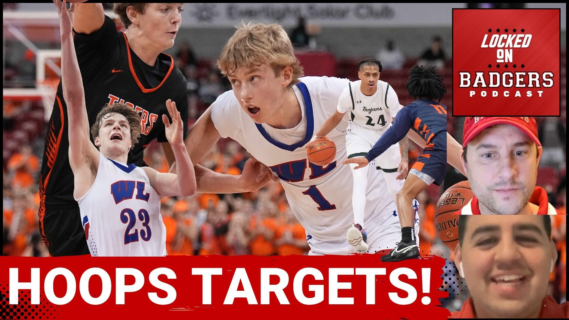HOOPS TARGET: Nick Osen talks Wisconsin Badgers football and basketball!