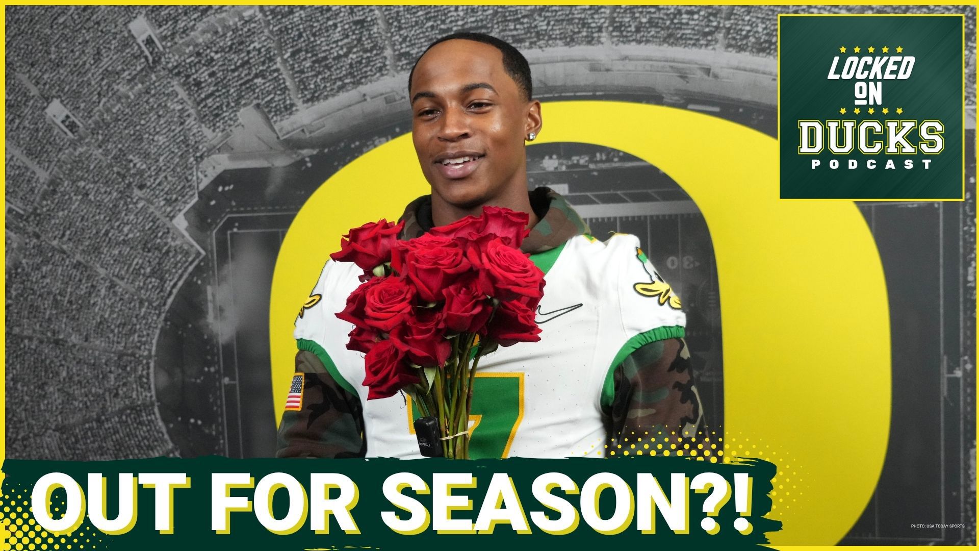 An unconfirmed report surfaced that Oregon WR Evan Stewart has suffered an injury that COULD cause him to miss the 2025 season. Is that a disaster for Oregon?